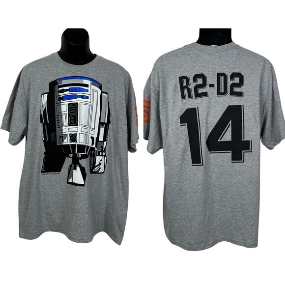 San Francisco Giants Star Wars Night R2-D2 Shirt Mens Size XL - Picture 1 of 8